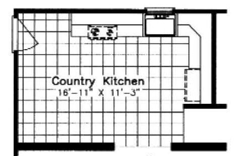 Franklin – NNA | 860 Square Foot Ranch Floor Plan