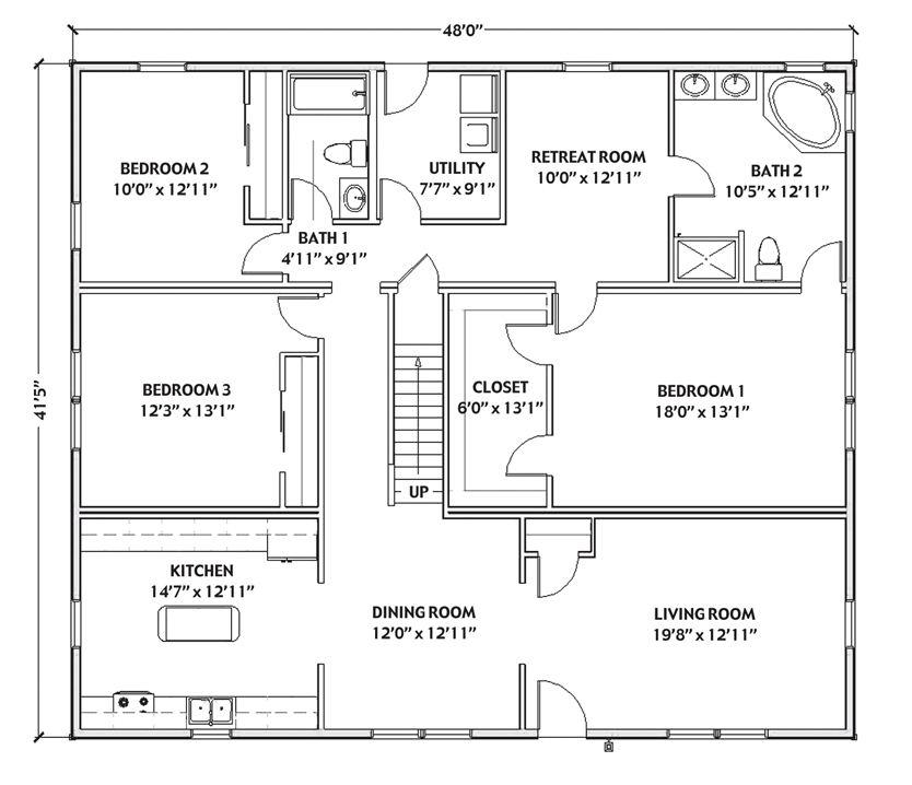 monroe-1980-square-foot-ranch-floor-plan