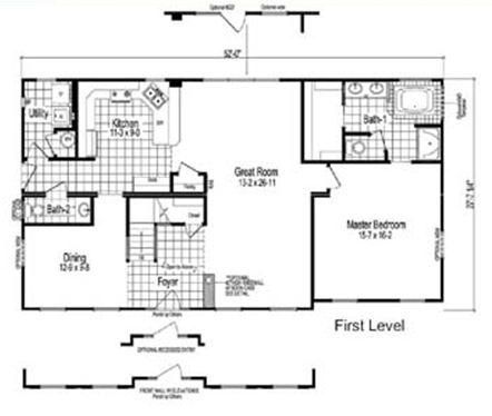 Haywood II | 2464 Square Foot Two Story Floor Plan