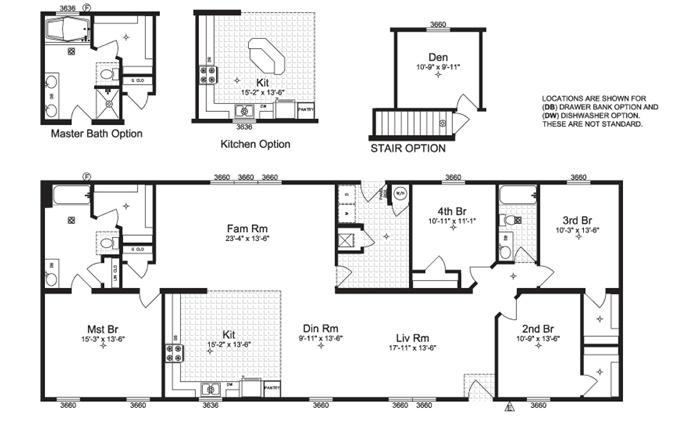 Panama | 2185 Square Foot Ranch Floor Plan