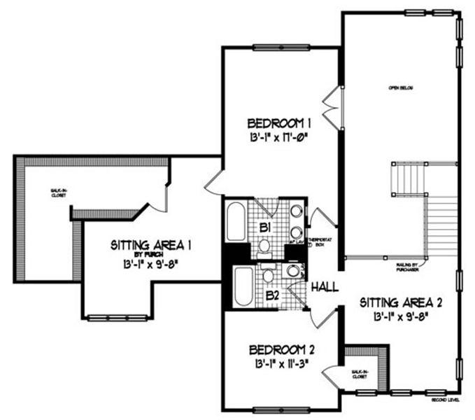 Willowbrook | 1922 Square Foot Two Story Floor Plan