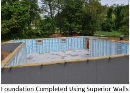 Blog - Modular Home assembly - P1 - foundation pic