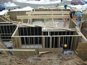 modular home wood foundation